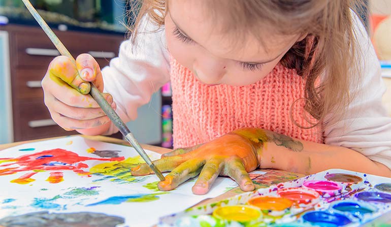 آموزش آنلاین نقاشی با آبرنگ ویژه کودکان 6 تا 12 سال