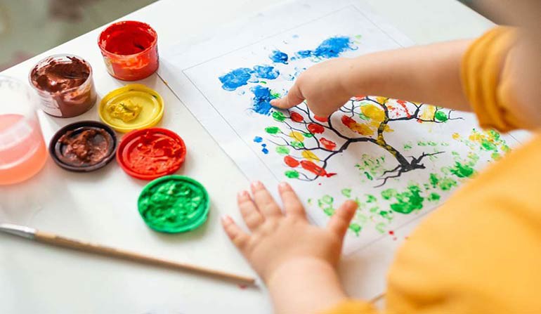 آموزش آنلاین نقاشی با گواش ویژه کودکان 6 تا 12 سال